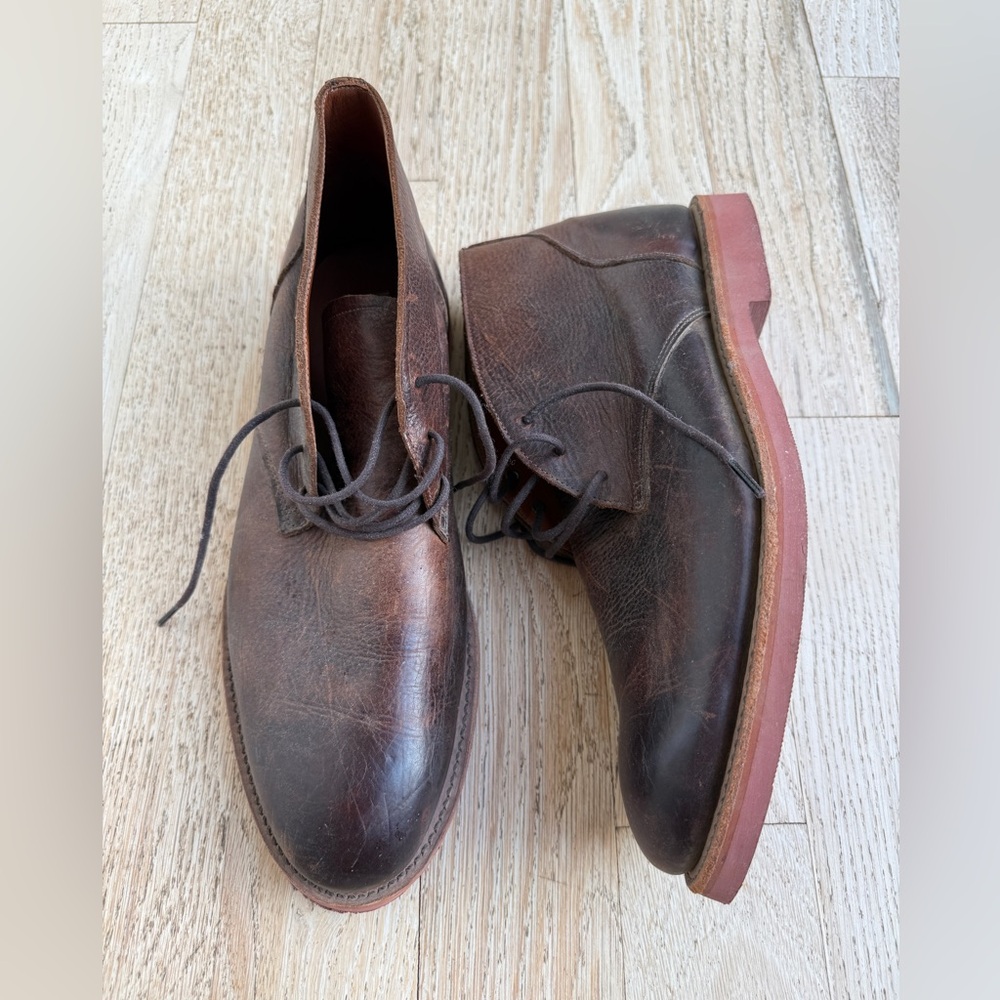 Walk Over by Geo E. Keith Classic Brown Leather Men’s Boots sz 10 Shoes Chukka